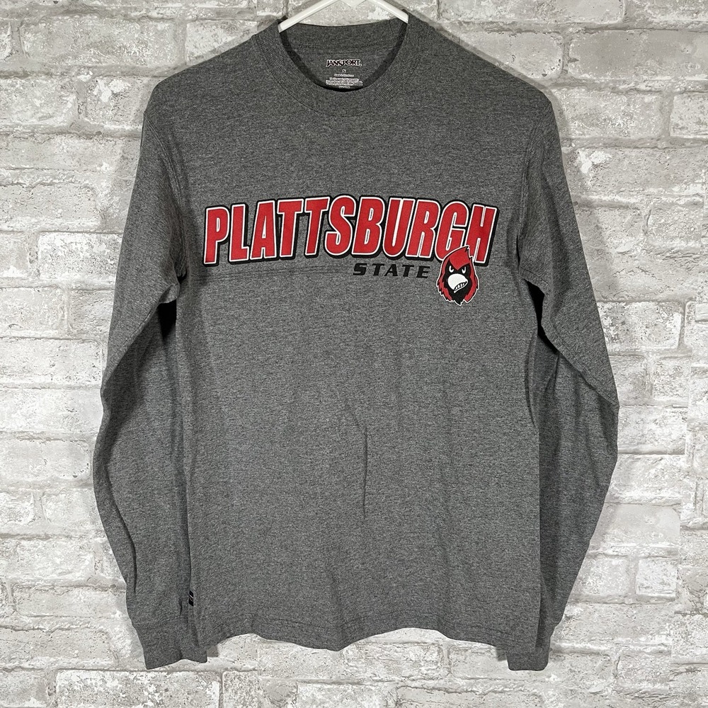 Jansport Plattsburgh State Long Sleeve T Shirt Size Small